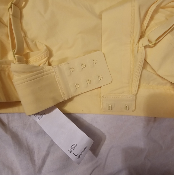 Fabletics Yellow Bralette Large - Picture 3 of 5